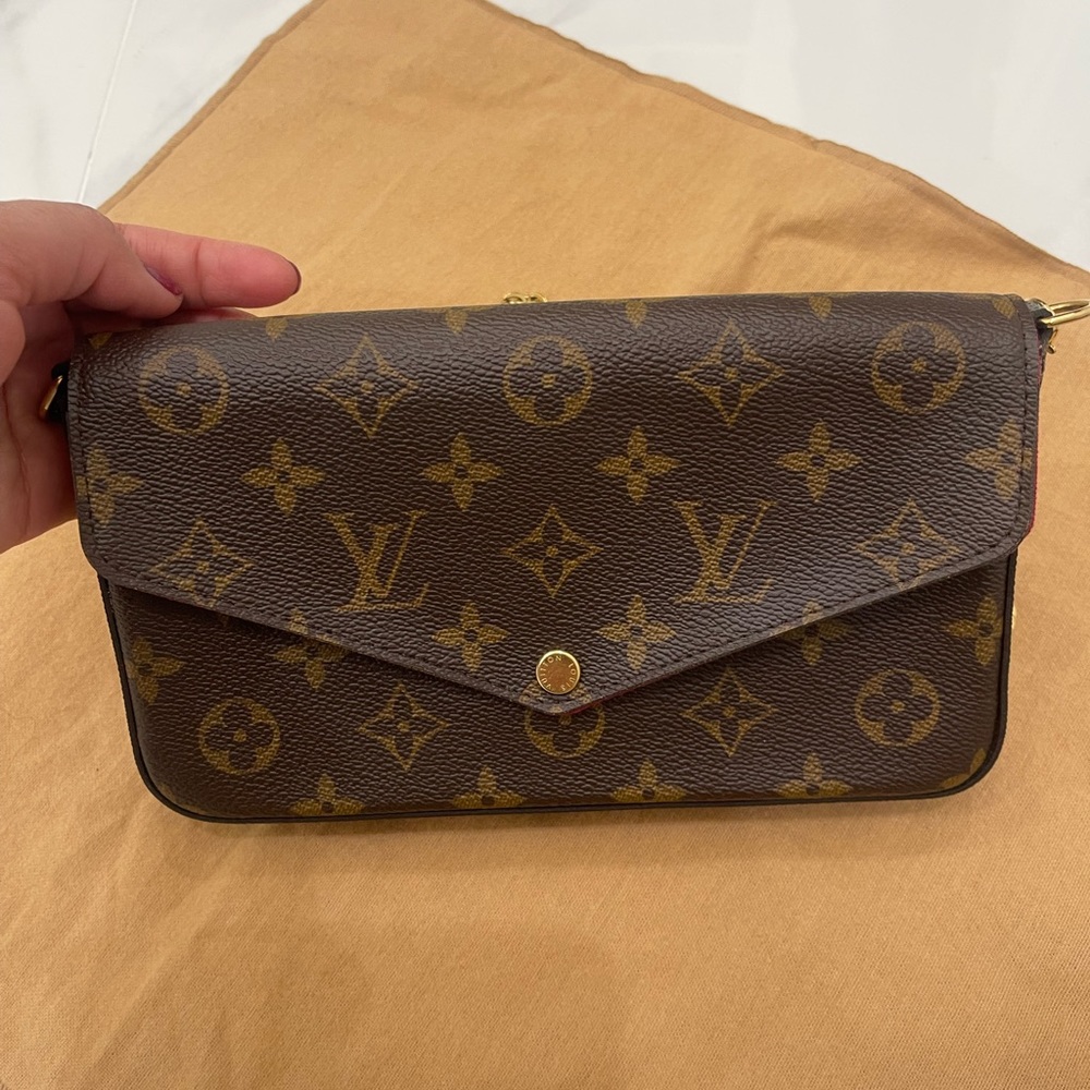 Louis Vuitton Félicie Pochette in monogram print
